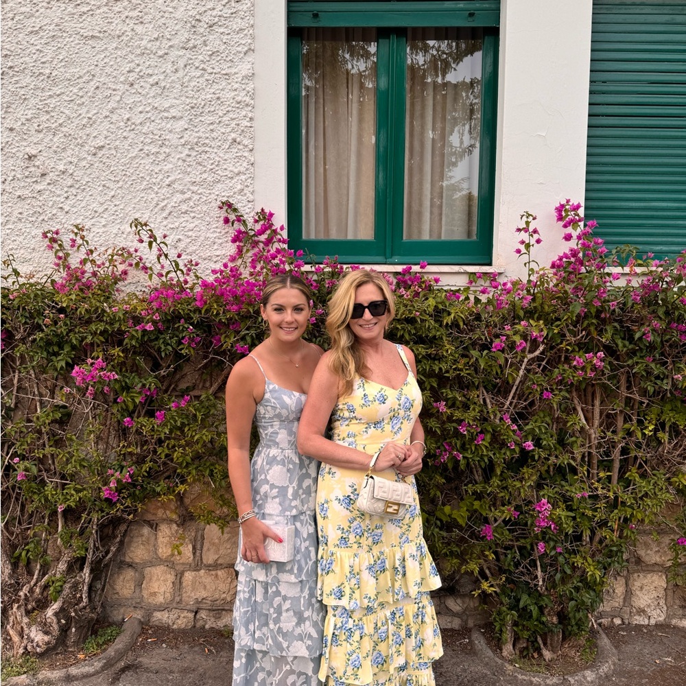 Abercrombie & Fitch Yellow Maxi Dress